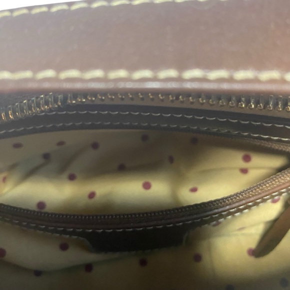 Vintage Kate Spade Soft Leather Baguette Bag, Brown, Gold Tone Hardware - Picture 8 of 12